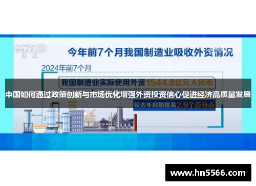 中国如何通过政策创新与市场优化增强外资投资信心促进经济高质量发展